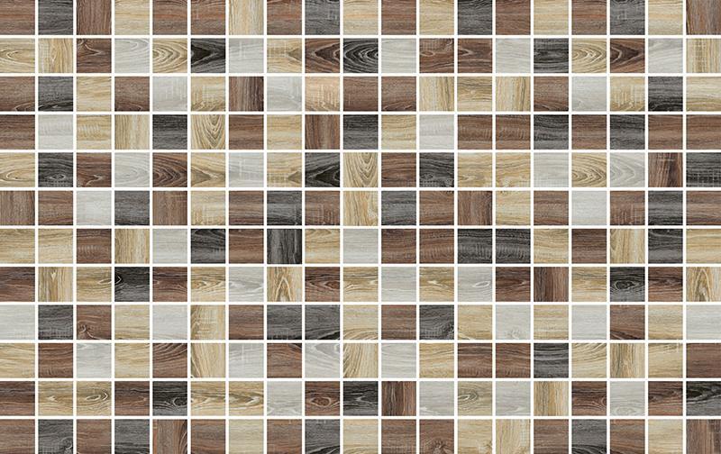 Quattro Wood Blend Brown 25x25mm