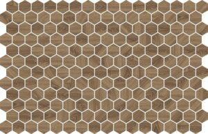 Hexa Wood Capri Dark 30x34mm