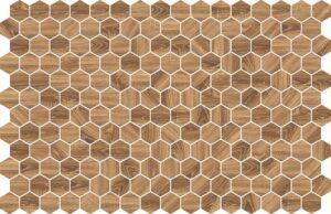 Hexa Wood Capri 30x34mm