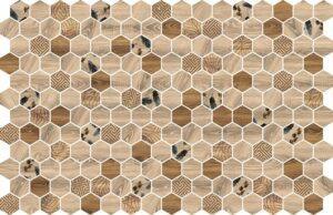 Hexa Wood Deco Capri Light 30x34mm