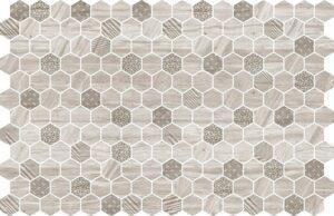 Hexa Wood Deco Lava Light 30x34mm