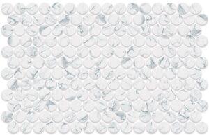Round Calacatta 30mm