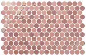 Round Neostone Blend Artistic Pink 30mm