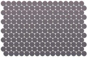 Round Neostone Anthracite 30mm