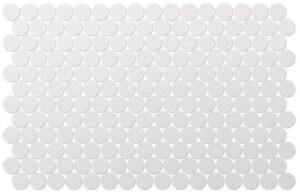 Round Neostone White 30mm