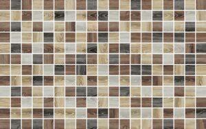 Quattro Wood Blend Brown 25x25mm