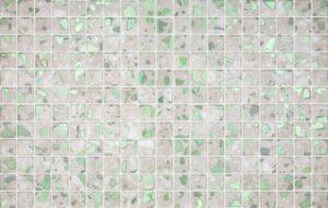Quattro Terrazzo Green Blush 25x25mm